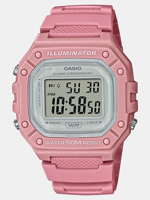 CASIO Youth Digital Watch - For Men & Women D256 (W-218HC-4AVDF) - Image 2