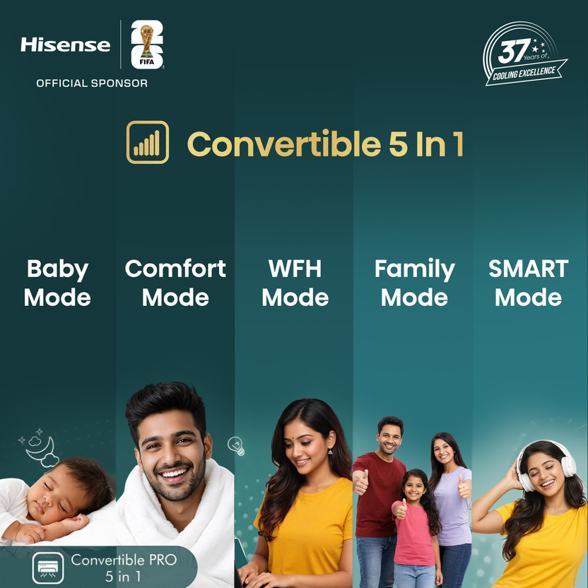 Hisense 2026 Model 1.5 Ton