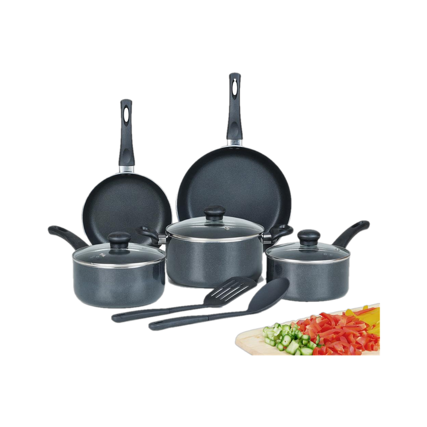 Kreme 5pcs Set Combo Non-Stick Coated Cookware Set (Aluminium, 7