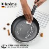 Kreme 5pcs Set Combo Non-Stick Coated Cookware Set (Aluminium, 7 - Image 5