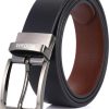 AEROPOSTALE Men Casual Brown Genuine Leather Reversible Belt - Image 8