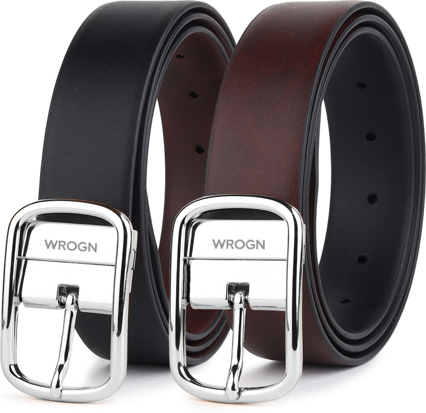 AEROPOSTALE Men Casual Brown Genuine Leather Reversible Belt - Image 9