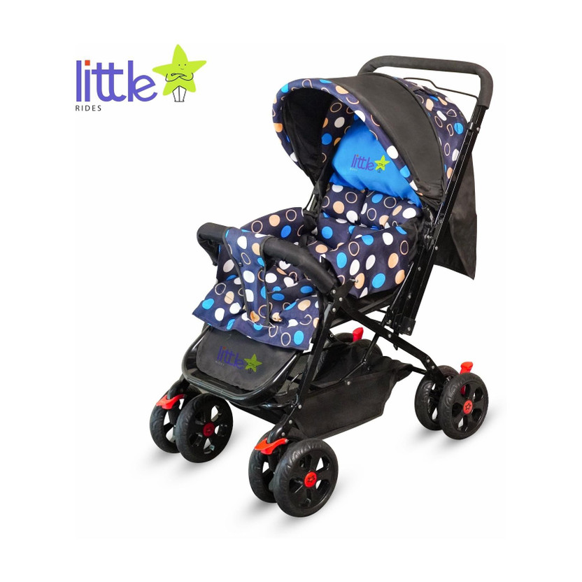 LITTLE RIDES Explorer Baby Stroller New Born/Kids, with Safety Be