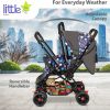 LITTLE RIDES Explorer Baby Stroller New Born/Kids, with Safety Be - Image 3