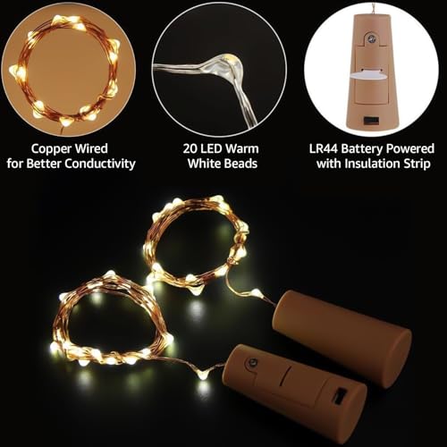 GIGALUMI 2 PCS 20 LED
