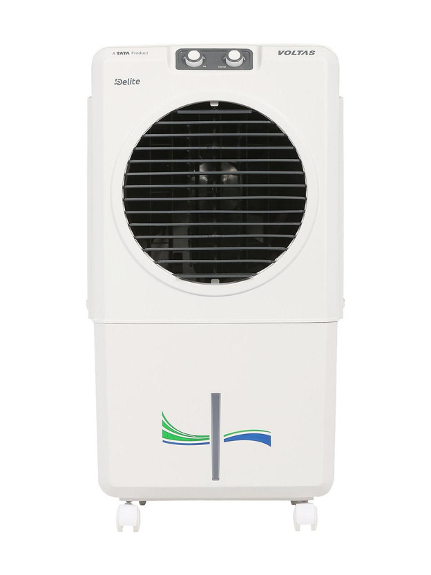 Voltas 36 L Room/Personal Air Cooler (Grey & White, Delite 36)