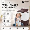 Uniboom 7.5 kg Ultra Wash | Jet Dryer | Portable Wheels | Buzzer - Image 2