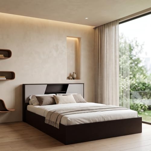 Interio by Godrej Hannah King Size Engineered Wood Bed