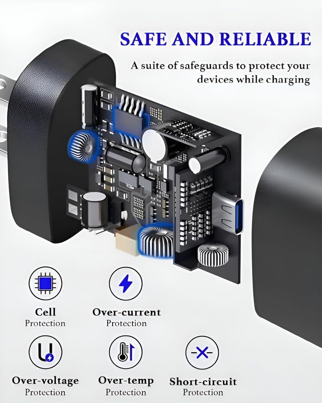 25W Fast Charger with USB-C