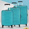 Kamiliant by American Tourister Hard Body Set of 3 Luggage 4 Whee