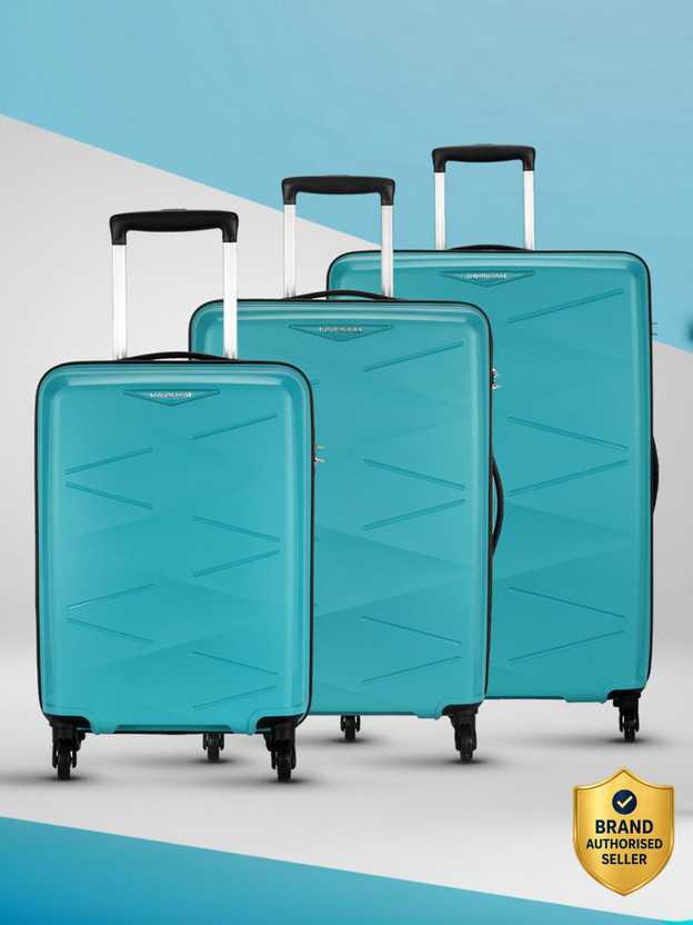 Kamiliant by American Tourister Hard Body Set of 3 Luggage 4 Whee