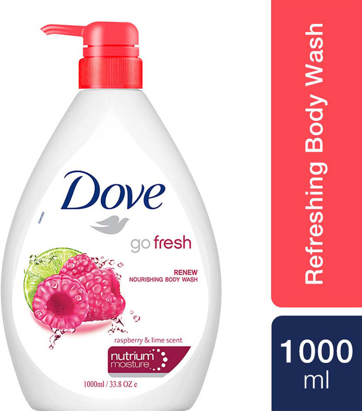 DOVE Renewing Raspberry Body Wash with Lime for Renewed Skin, Ref - Image 2