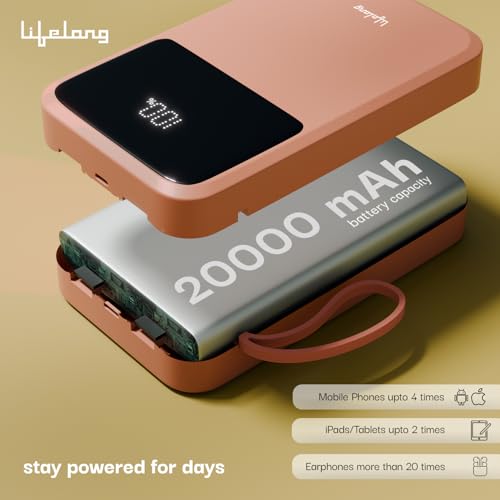 Lifelong Electronics 20000mAh 22.5W Fast