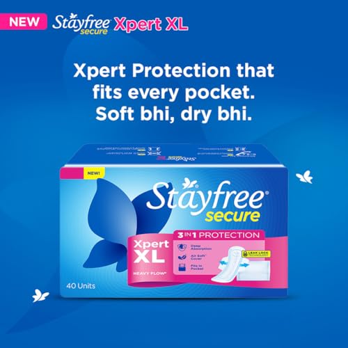 Stayfree Secure Xpert XL Sanitary