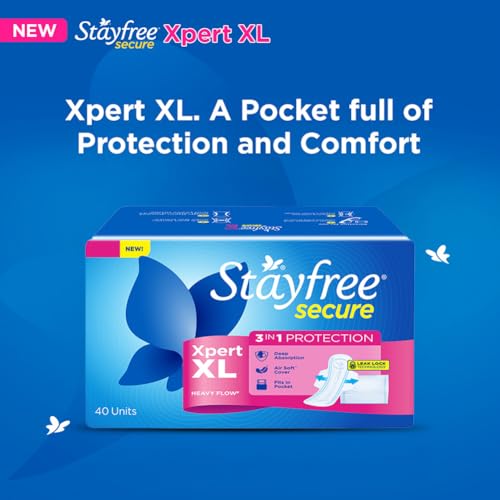 Stayfree Secure Xpert XL Sanitary