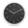 French Connection Plastic Stylish Analog Wall Clock for Home with Da…