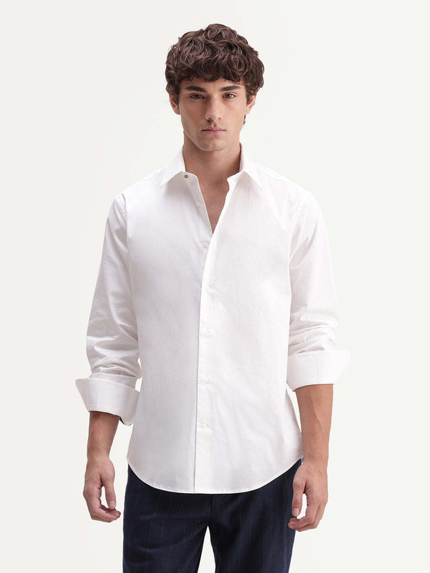 RARE RABBIT Men Regular Fit Solid Casual Shirt - Image 4