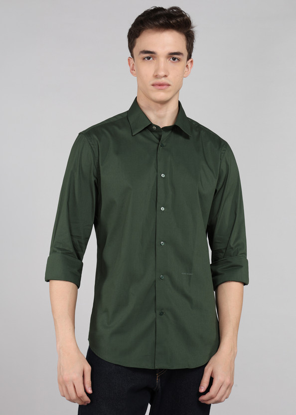 RARE RABBIT Men Regular Fit Solid Casual Shirt - Image 9