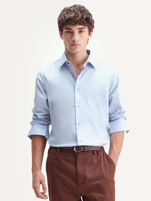 RARE RABBIT Men Regular Fit Solid Casual Shirt - Image 10
