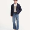 RARE RABBIT Men Relaxed Fit Mid Rise Blue Jeans - Image 2