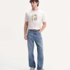 RARE RABBIT Men Relaxed Fit Mid Rise Blue Jeans - Image 3