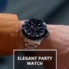 Titan Octane Multifunction Blue Dial Silver Stainless Steel Strap - Image 2
