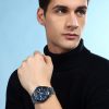 Titan Octane Multifunction Blue Dial Silver Stainless Steel Strap - Image 5