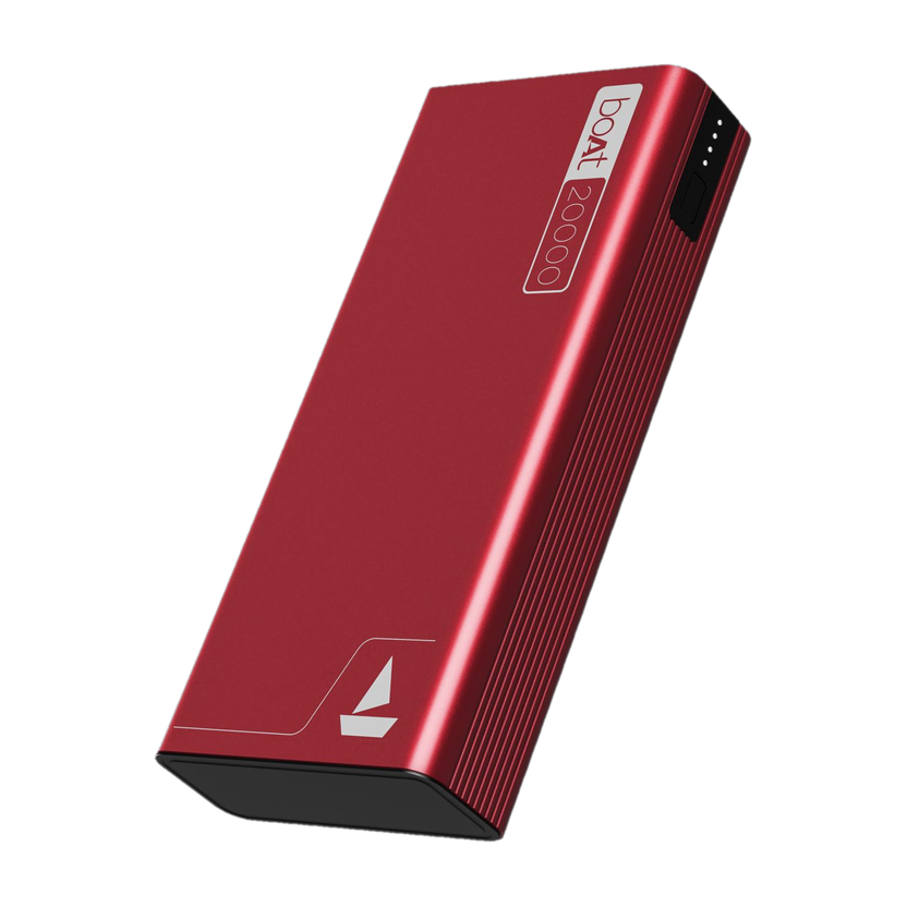 boAt 20000 mAh 22.5 W Slim Pocket Size Power Bank (Martian Red, L