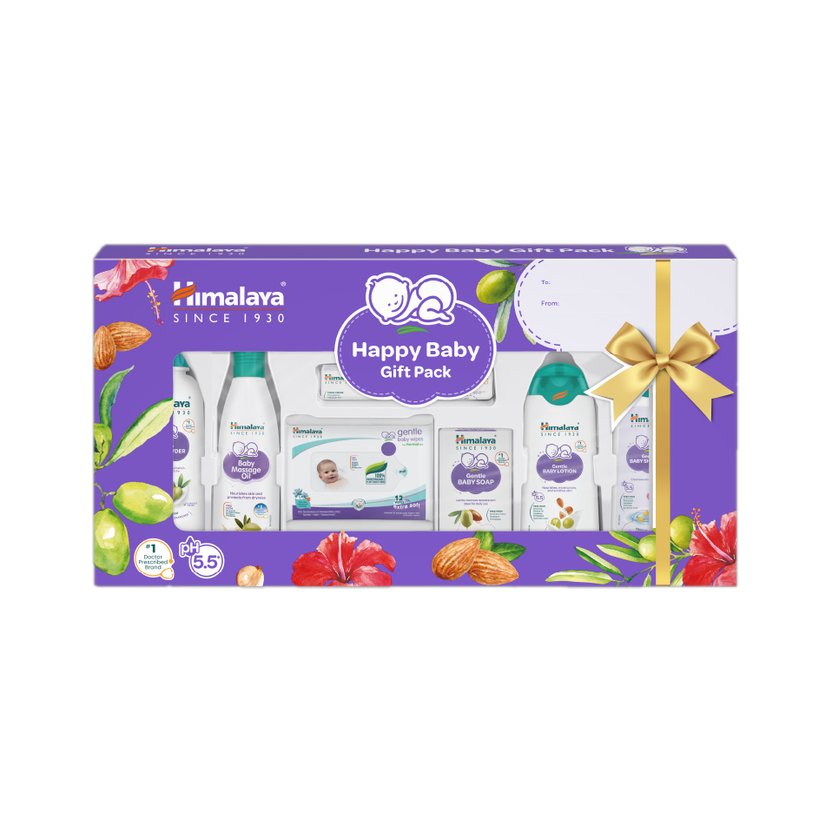 HIMALAYA Happy Baby Gift Pack ( 7 IN 1) (Blue)