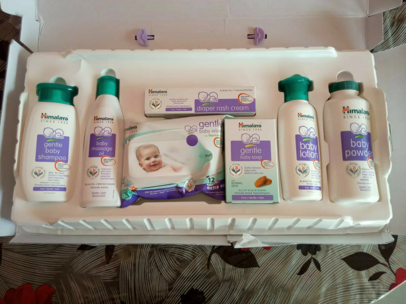 HIMALAYA Happy Baby Gift Pack ( 7 IN 1) (Blue) - Image 10