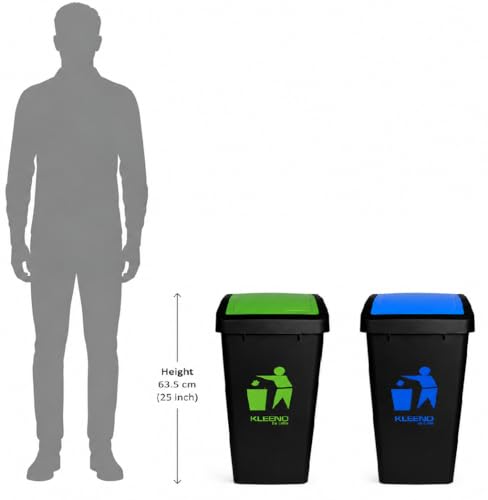 Cello Plastic Garbage Swing-Lid Dustbin