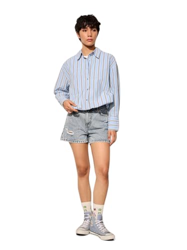 ONLY Women's Striped Casual Shirt