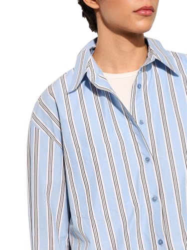 ONLY Women's Striped Casual Shirt - Image 4