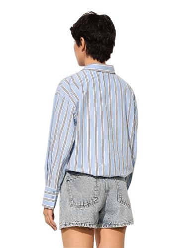 ONLY Women's Striped Casual Shirt - Image 6