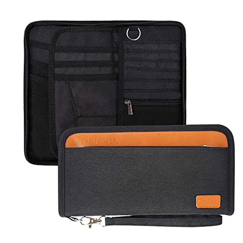 DAHSHA Unisex Nylon RFID Travel