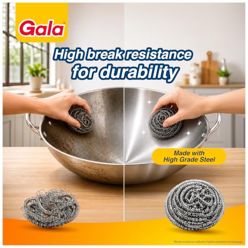 Gala Steel Scrubber Combo Set