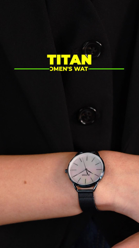 Titan Ladies Workwear Automatic Analog Watch - For Women NS95180 - Image 2