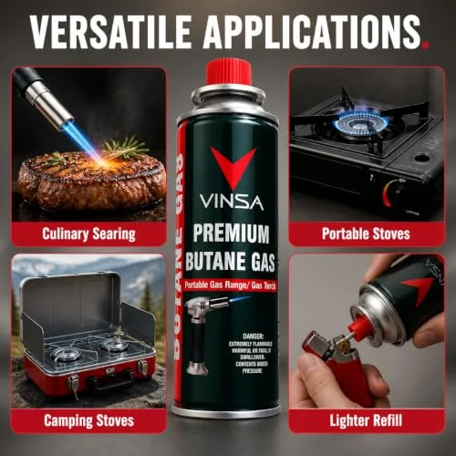 Vinsa Butane Gas Can 225