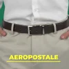 AEROPOSTALE Men Casual Brown Genuine Leather Reversible Belt - Image 2
