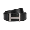 AEROPOSTALE Men Casual Brown Genuine Leather Reversible Belt - Image 6