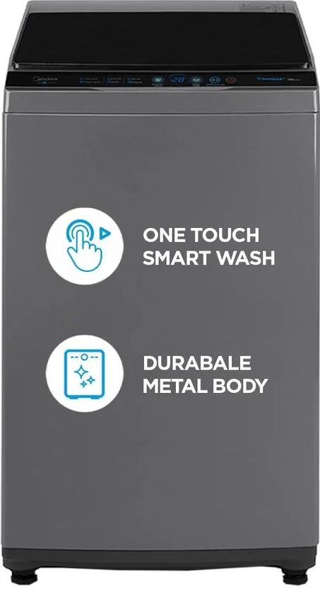 Midea 7.5 kg Fully Automatic Top Load Black (MWMTL075FP0PNMB) - Image 10