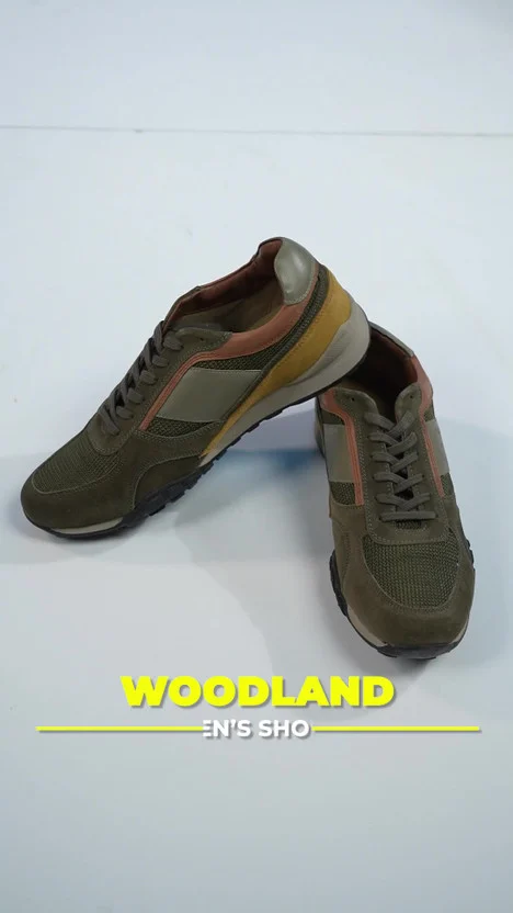 WOODLAND Lace Up Lightweight Breathable Comfortable Daily Use Cas - Image 2