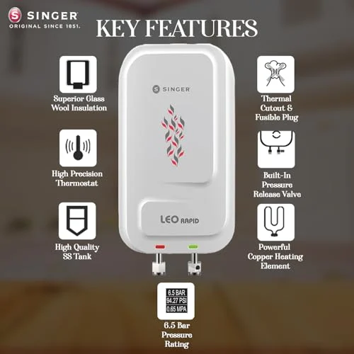 SINGER LEO RAPID 5.9L Instant