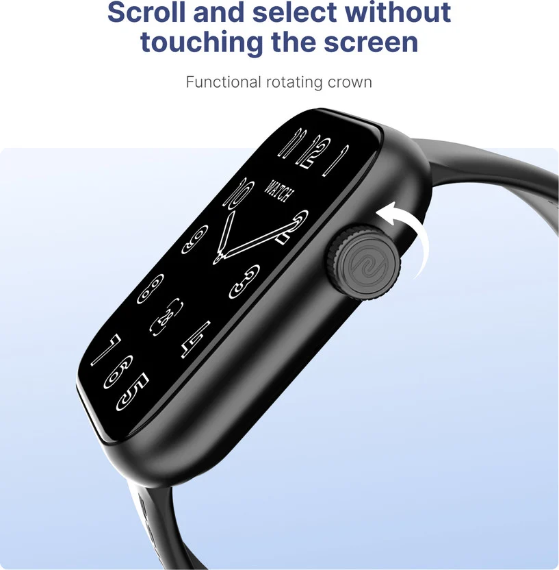Noise Icon Rise 1.85" Display, BT Calling, Functional Rotating Cr - Image 3