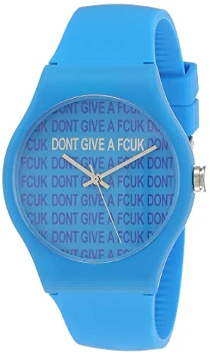 FCUK Analog Blue Dial Unisex-Adult's Watch-FC173U