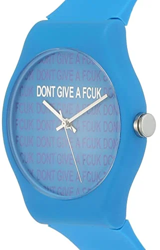 FCUK Analog Blue Dial Unisex-Adult's Watch-FC173U - Image 2