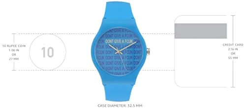 FCUK Analog Blue Dial Unisex-Adult's Watch-FC173U - Image 3