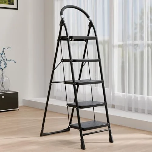 TEX-RO Foldable Ladder for Home