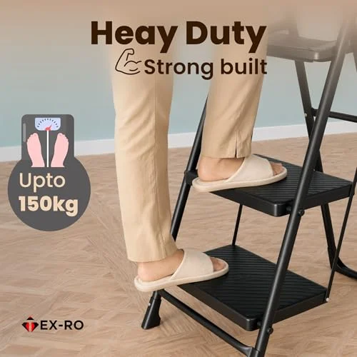 TEX-RO Foldable Ladder for Home