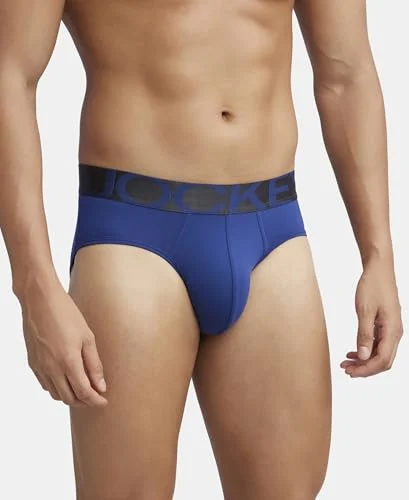 Jockey IC27 Men Tactel Microfiber Elastane Stretch Solid Brief - Image 2